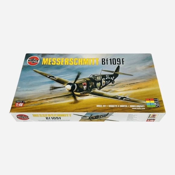 Airfix Other - AIRFIX Messerschmitt Bf 109F 1:48 Scale Model Kit 04101 New Open Box